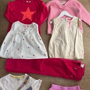 Prepletic Tbbc mini Boden pink chicken bundle girls size 6-8 yrs like new